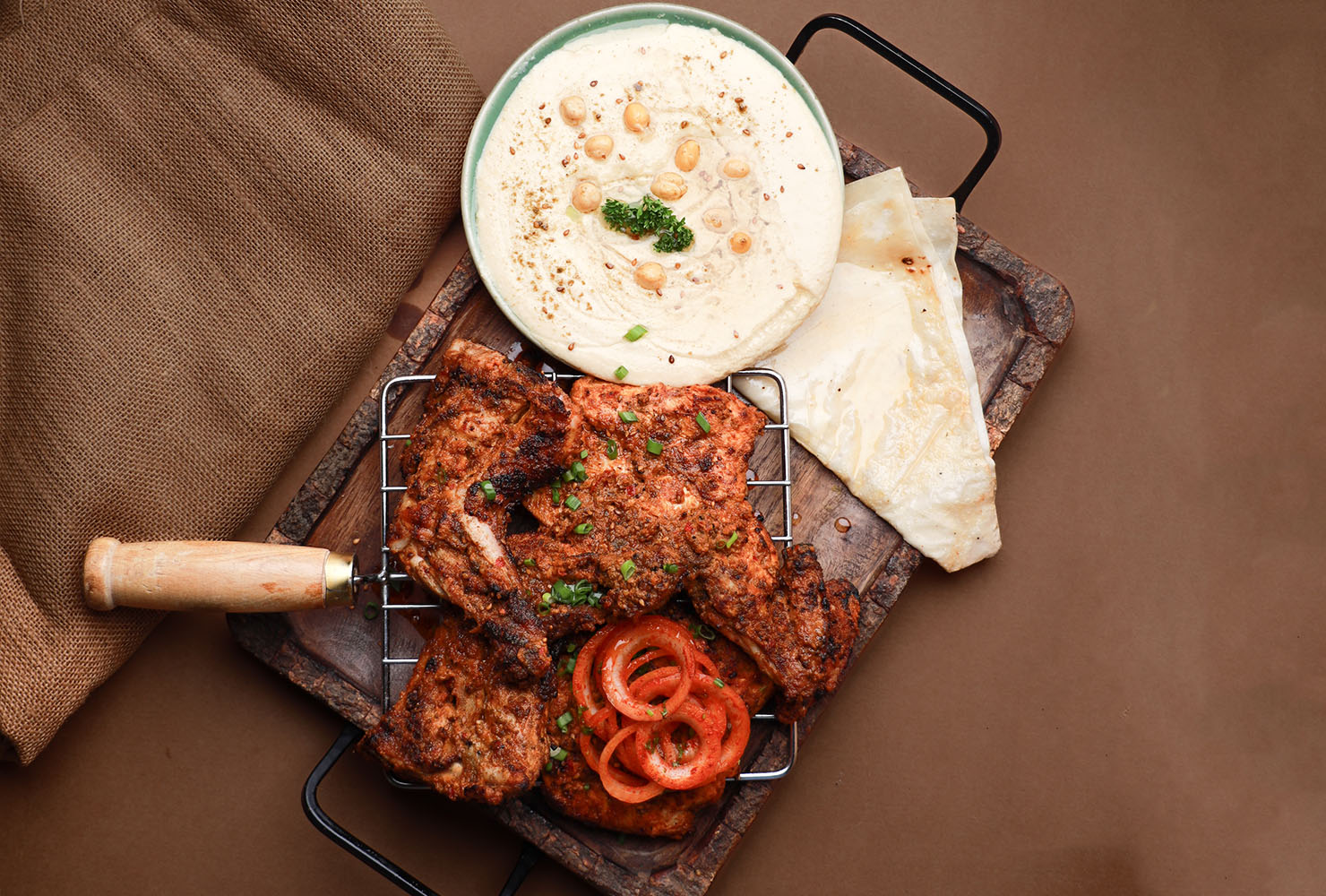 Arabian BBQ (Half/Full) (With Hummus)