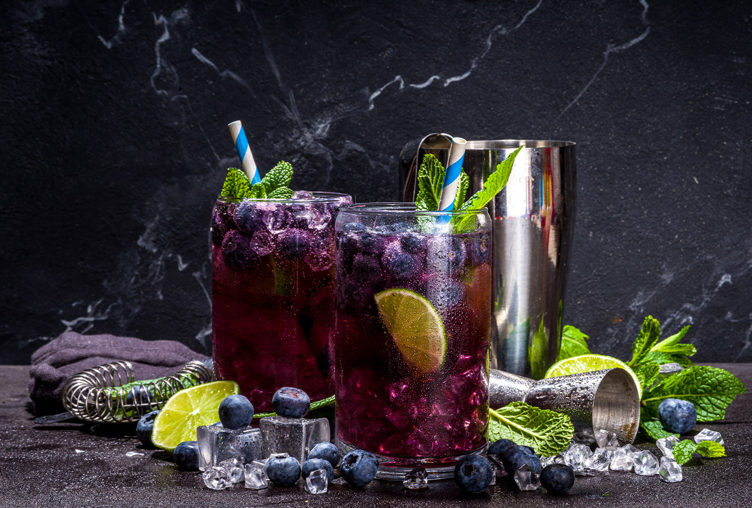 Blueberry Mojito