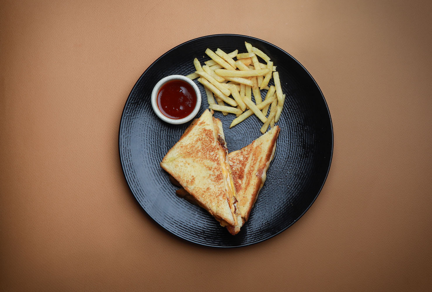 Cheesy Bacon & Egg Toasty
