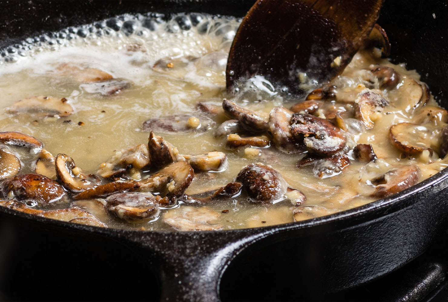 Chilli Mushroom Gravy
