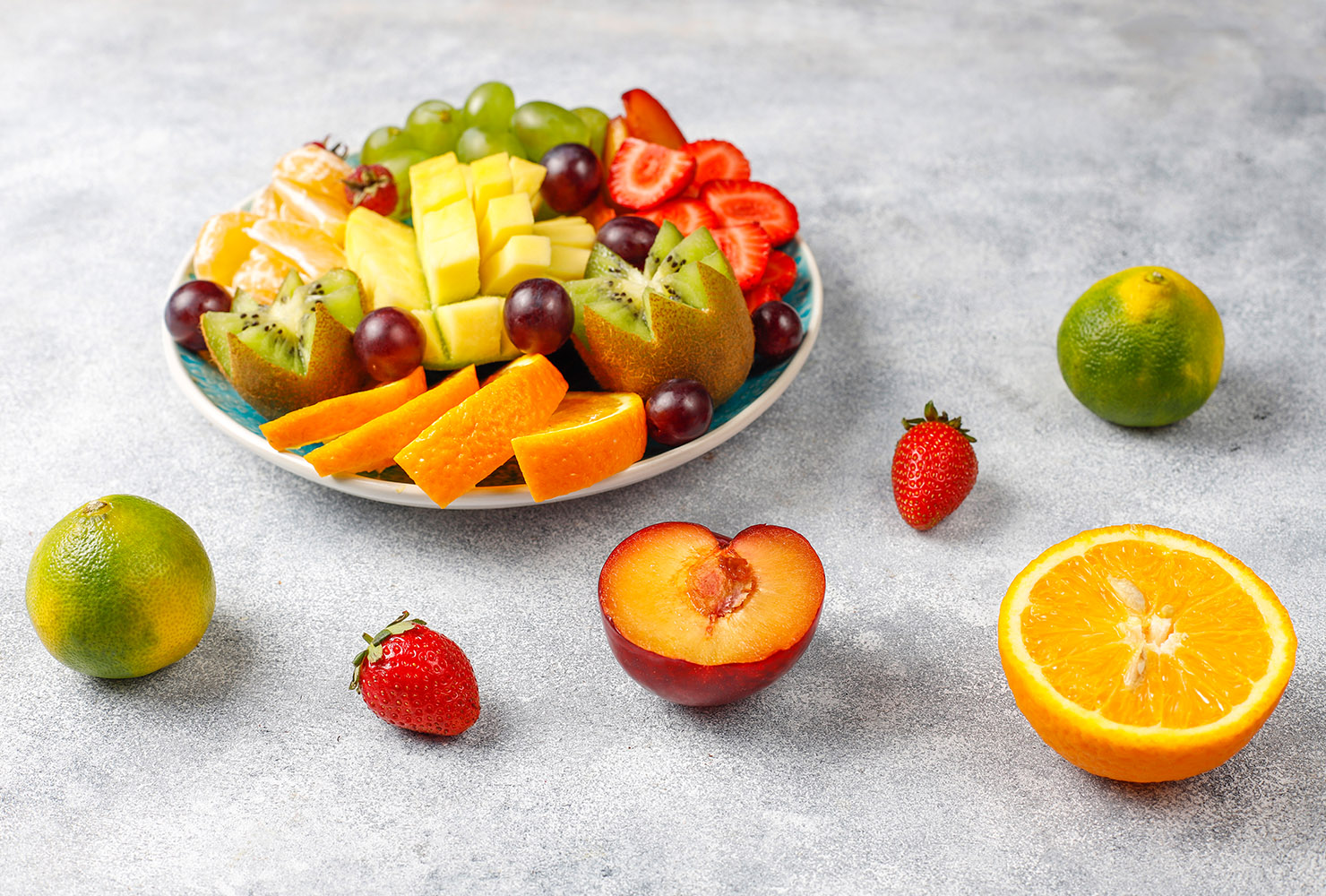Exotic Fruit Salad Without Ice Cream