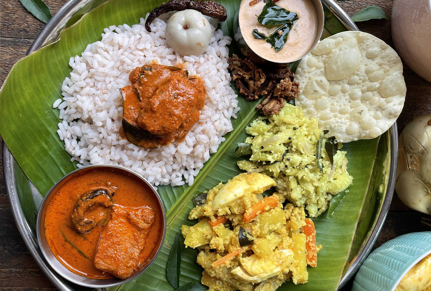 Home-Made Fish Curry Meals