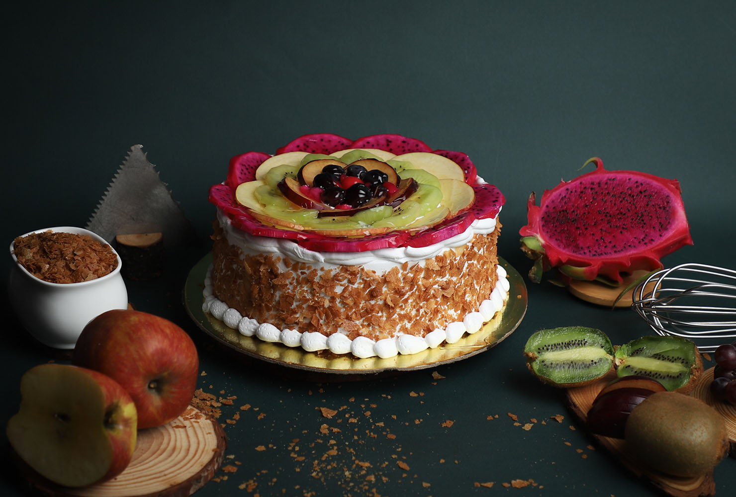 Fresh Fruit Cake
