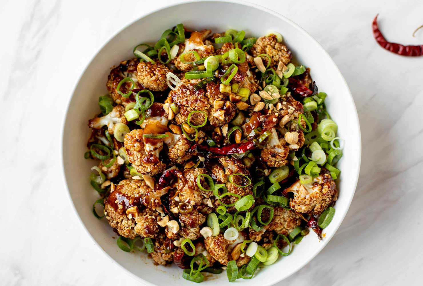 Kung Pao Cauliflower Dry