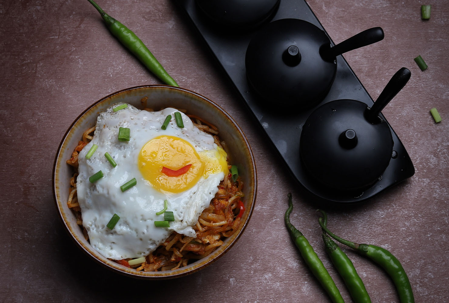 Mee Goreng Chicken Noodles