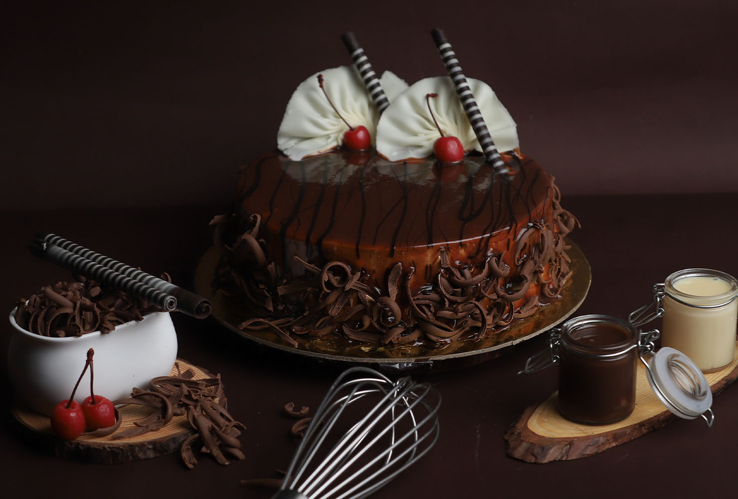 Milk Choco Marble Cake