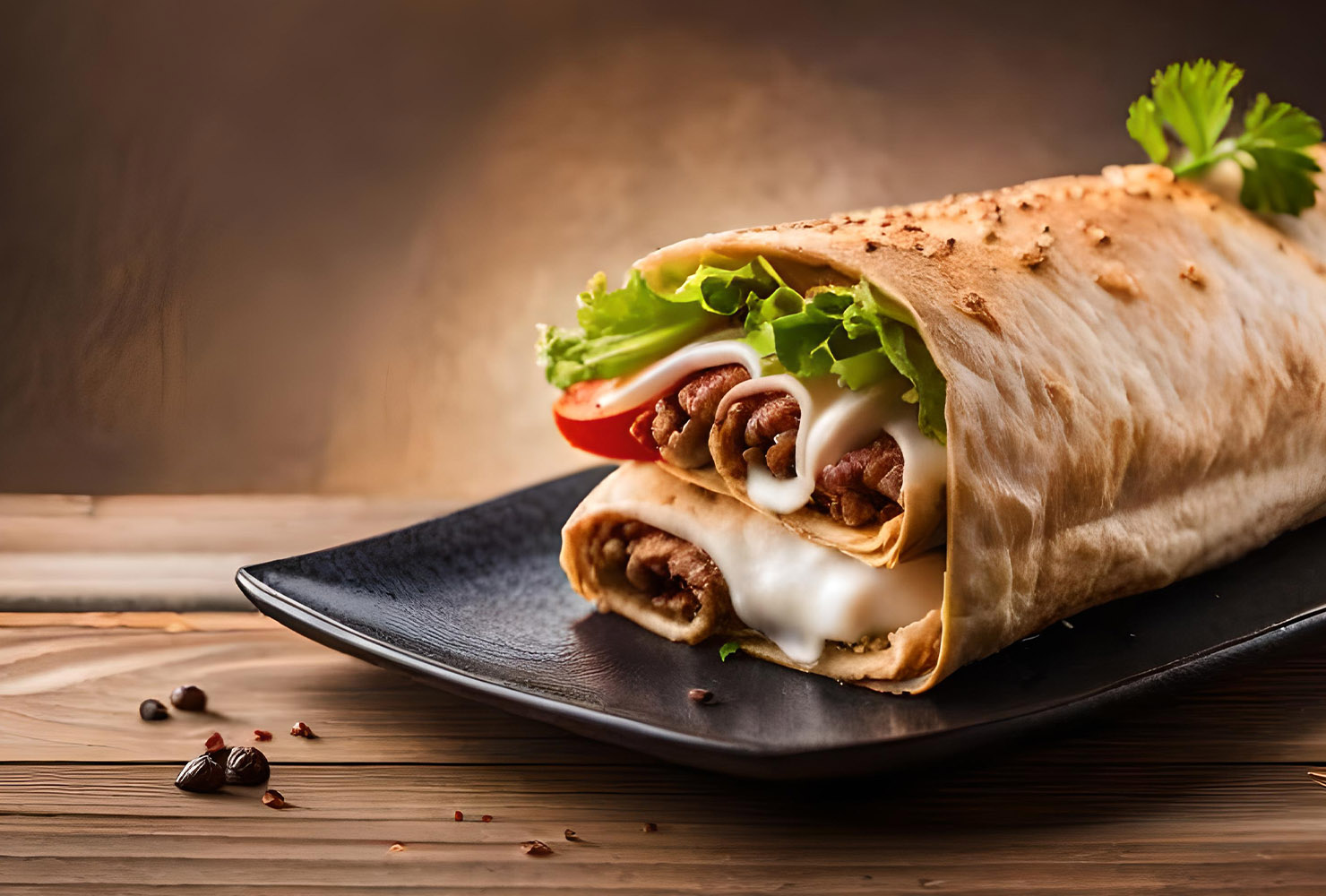 Shawarma Cheese Overload (Roll)