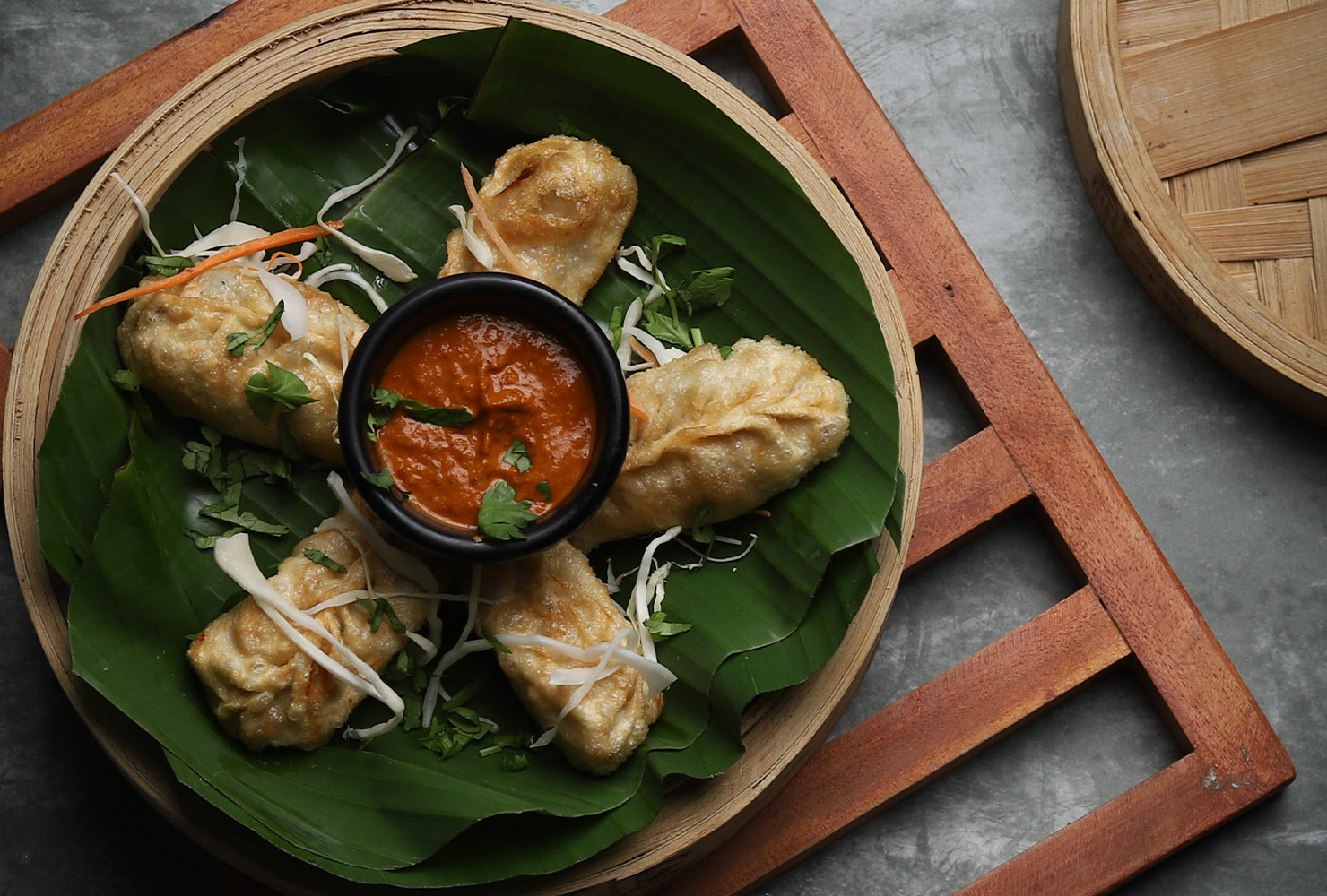Veg Momos ( Steamed / Fried )